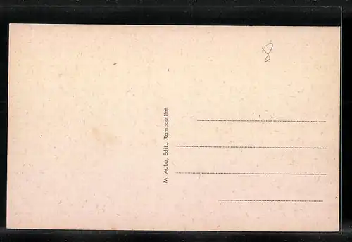 AK Germainville, Vue prise Grande-Rue