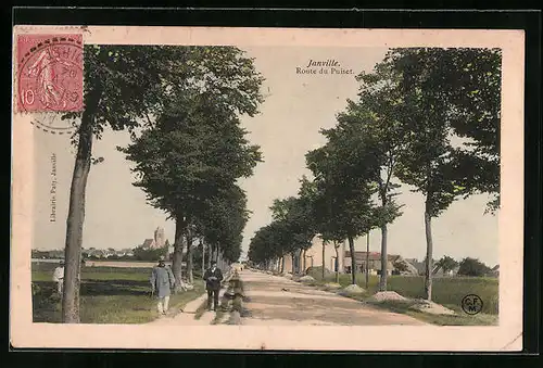 AK Janville, Route du Puiset