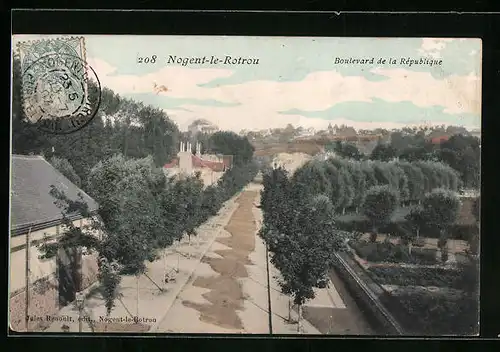 AK Nogent-le-Rotrou, Boulevard de la République
