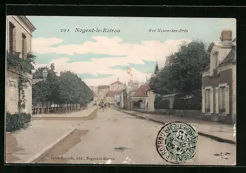 AK Nogent-le-Rotrou, Rue Neuve-des-Prés