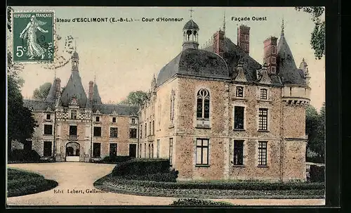 AK Esclimont, Chateau, Cour d`Honneur