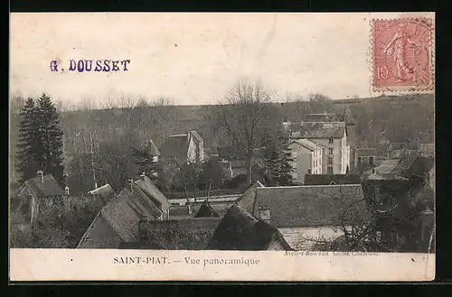 AK Saint-Piat, Vue panoramique