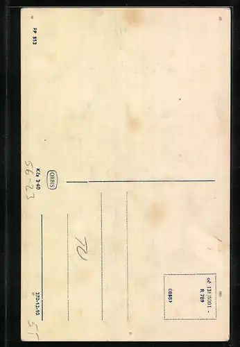 AK Schneekoppenhäuser, Bergführer mit Hut