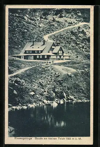AK Teichbaude (Baude am kleinen Teich), Berghütte im Riesengebirge