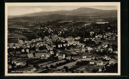 AK Bad Soden /Taunus, Totalansicht mit Gebirge