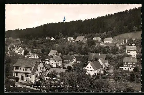 AK Betzweiler, Ortsansicht aus der Vogelschau