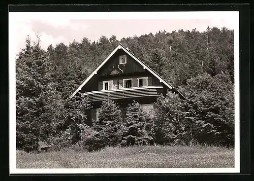 AK Mitteltal, Jagdhaus, Aussenansicht, Professor Dr. F. Gross