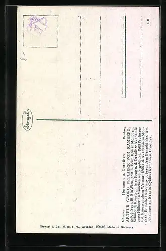 Künstler-AK Stengel & Co. Nr. 29448: Hermann und Dorothea