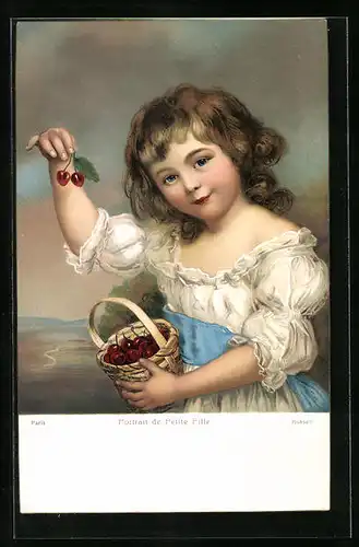 Künstler-AK Stengel & Co. Nr. 29884: Portrait de Petite Fille