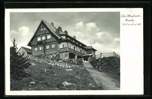 AK Heufuderbaude, Berghütte im Isergebirge