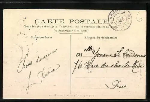 AK Cloyes, Pont sur le Droue