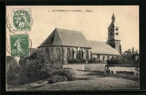 AK Le Tremblay-le-Vicomte, L`Eglise
