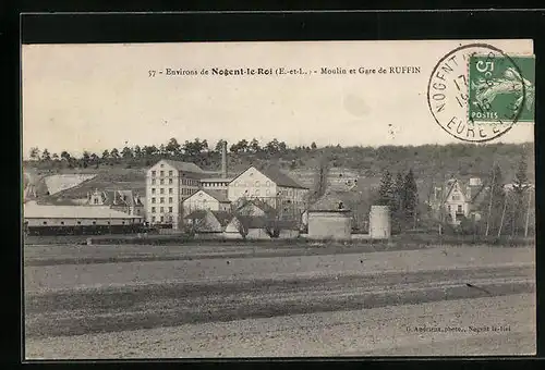 AK Ruffin, Moulin et Gare