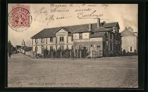 AK Nogent-le-Rotrou, La Salle des Feles