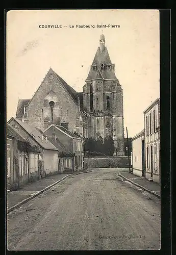 AK Courville, La Faubourg Saint-Pierre
