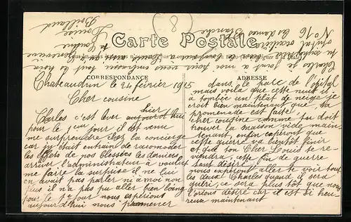 AK Saint-Denis-les-Ponts, Vue Générale Nord