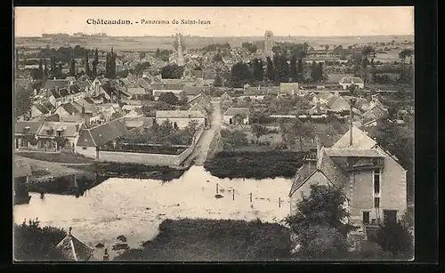 AK Chateaudun, Panorama de Saint-Jean