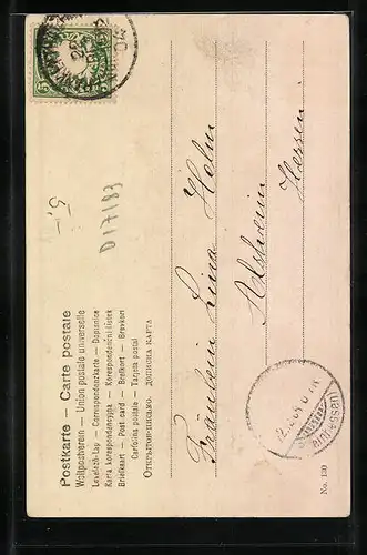 AK Weihnachtsengel spielt Geige