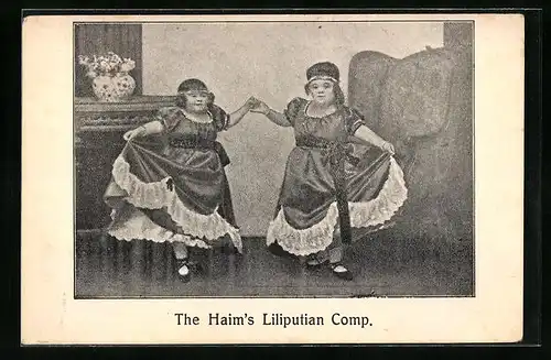 AK The Haim`s Liliputian Comp, Liliputaner