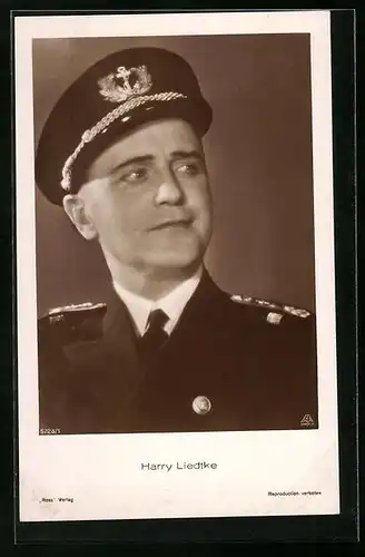AK Schauspieler Harry Liedtke in Uniform