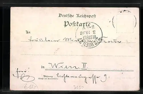 AK Hameln, Der Rattenfänger, Das Rattenfänger-Haus und Klütturm