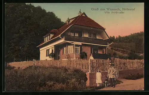 AK Wiesneck /Höllental, Villa Armbruster