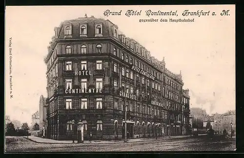 AK Frankfurt /Main, Grand Hotel Continental