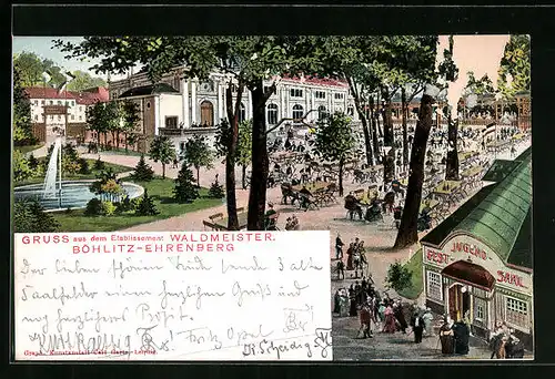 AK Böhlitz-Ehrenberg, Restaurant Waldmeister