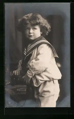 Foto-AK GG Co. Nr. 112 /5: Knabe im Matrosenanzug