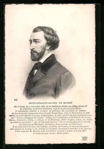 AK Louis-Charles-Alfred de Musset