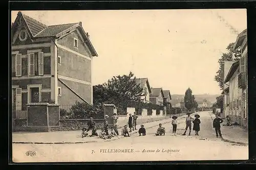 AK Villemomble, Avenue de Lespinasse