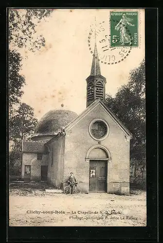 AK Clichy-sous-Bois, La Chapelle de N.-D. des A.