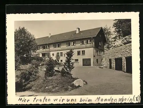 AK Balingen, Ansicht vom Freizeitheim Lochenheim