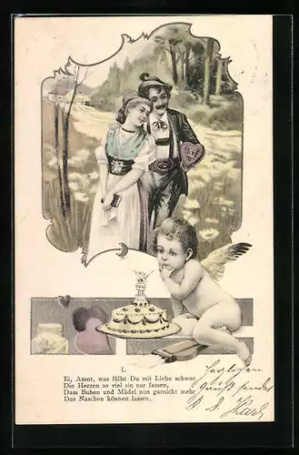 AK Amor nascht vom Kuchen