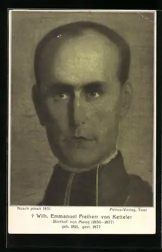 AK Wilh. Emmanuel Freiherr von Ketteler, Bischof von Mainz, 1811-1877