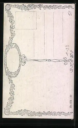 AK Portrait von Johannes Brahms, Komponist