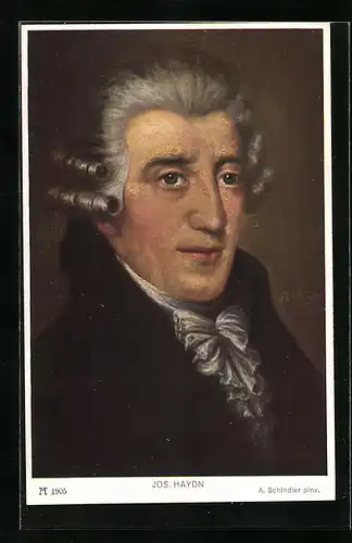 AK Portrait von Joseph Haydn, Komponist