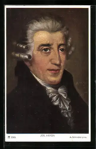AK Portrait von Joseph Haydn, Komponist