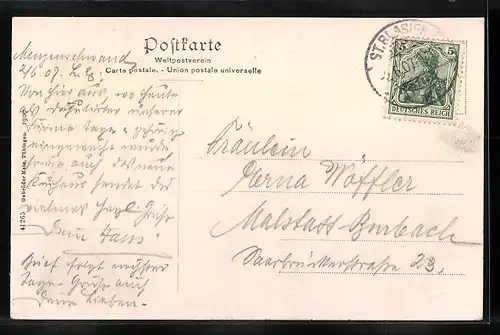 AK Menzenschwand, Schwarzwaldhotel und Kurhaus, 1906 neu erbaut