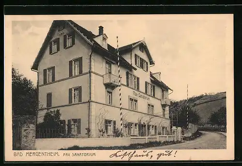 AK Bad Mergentheim, Pax Sanatorium