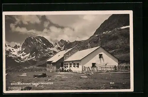 AK Madlenerhaus, Berghütte beim Hochmaderer