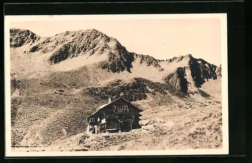 AK Schwarzwasserhütte, Berghütte beim Grünhorn