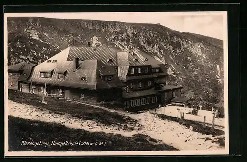 AK Hampelbaude, Berghütte im Riesengebirge