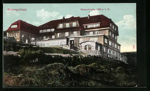 AK Hampelbaude, Berghütte im Riesengebirge