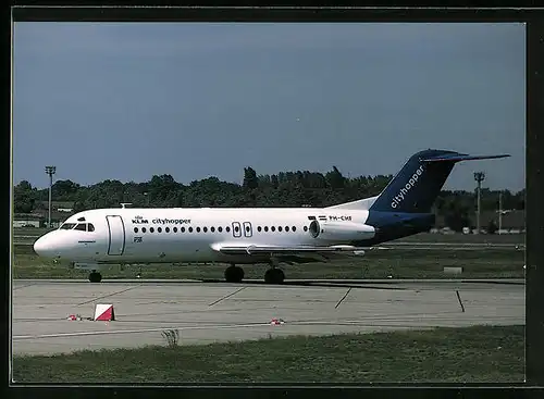 AK Turbinenluftstrahlflugzeug Fokker F28 Mk. 4000