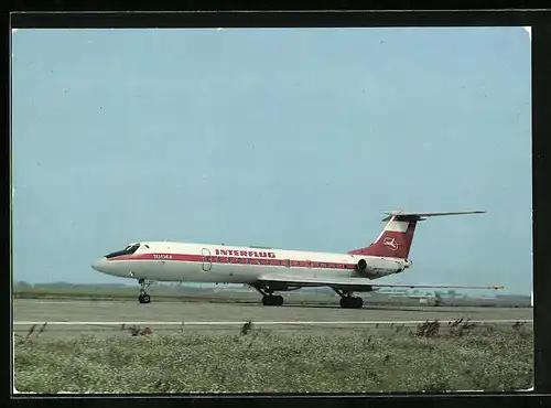AK Turbinenstrahlflugzeug Tupelow TU-134