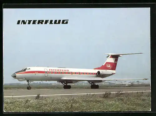 AK Turbinenstrahlflugzeug Tupelow TU-134