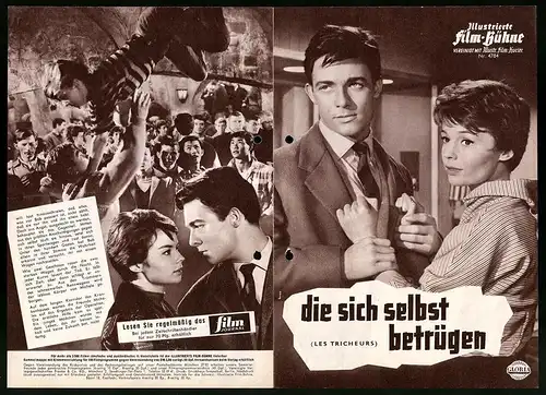 Filmprogramm IFB Nr. 4784, Die sich selbst betrügen, Andréa Parisy, Pascale Petit, Regie: Marcel Carné