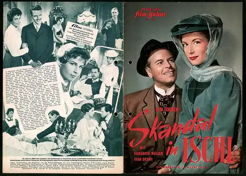 Filmprogramm IFB Nr. 4065, Skandal in Ischl, O. W. Fischer, Elisabeth Müller, Regie: Rolf Thiele