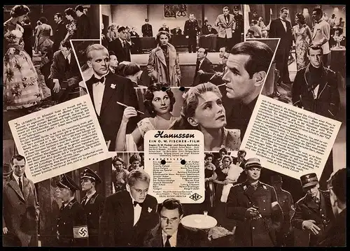 Filmprogramm IFB Nr. 2937, Hanussen, O. W. Fischer, Liselotte Pulver, Klaus Kinski, Regie: Georg Marischka